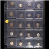 Image 2 : Huge Liifetime Collection - Too Many Coins To Auction Individually - This Lot is For One Page of 20 