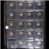 Image 3 : Huge Liifetime Collection - Too Many Coins To Auction Individually - This Lot is For One Page of 20 