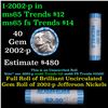 Image 1 : Shotgun Jefferson 5c roll, 2002-p 40 pcs Dunbar Wrapper