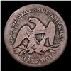 Image 3 : 1853 Arrows & Rays Seated Half Dollar 50c Grades vg, very good