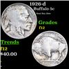 Image 1 : 1926-d Buffalo Nickel 5c Grades f, fine
