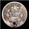 Image 3 : 1838 Partial Drapery Seated Liberty Dime 10c Grades vg details