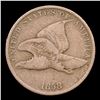 Image 2 : 1858 SL Flying Eagle Cent 1c Grades vf+