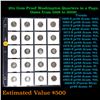 Image 1 : Huge Liifetime Collection - Too Many Coins To Auction Individually - This Lot is For One Page of 20 