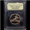 Image 2 : Proof 1992-s Olympic Modern Commem Half Dollar 50c Graded GEM++ Proof Deep Cameo By USCG