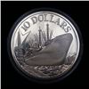 Image 3 : 1977 Singapore $10 Silver Proof Mintage of only 10,000 for this proof! Grades GEM++ Proof Deep Cameo