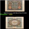 Image 1 : 1920 Germnay 100 Mark Note P# 69A Grades vf+
