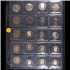 Image 2 : Huge Liifetime Collection - Too Many Coins To Auction Individually - This Lot is For One Page of 20 