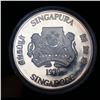 Image 3 : 1979 Singapore $10 Silver Proof Mintage of only 9,000 for this proof! Grades GEM++ Proof Deep Cameo