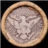 Image 3 : ***Auction Highlight*** Old 50c Roll $10 Halves Solid Barber Half dollar Roll with 1911 & D  Ends (f