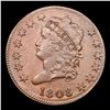 Image 2 : ***Auction Highlight*** 1808 Classic Head Large Cent S-279 1c Graded ms63+ bn By SEGS (fc)