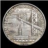 Image 3 : 1936-s Bay Bridge Old Commem Half Dollar 50c Grades Choice+ Unc