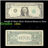 Image 1 : 1963B $1 'Barr Note' Federal Reserve Note Grades vf+