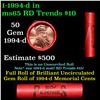 Image 1 : Shotgun Lincoln 1c roll, 1994-d 50 pcs Steel-Strong Wrapper.