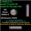 Image 1 : Shotgun Jefferson 5c roll, 2008-d 40 pcs Vintage Bank Wrapper