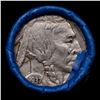 Image 2 : Buffalo Nickel Shotgun Roll in Old Bank Style 'Abbott Coin Counter' Wrapper 1937 & p Mint Ends