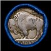 Image 3 : Buffalo Nickel Shotgun Roll in Old Bank Style 'Abbott Coin Counter' Wrapper 1937 & p Mint Ends