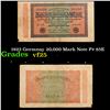 Image 1 : 1923 Germnay 20,000 Mark Note P# 85E Grades vf+