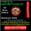Image 1 : Shotgun Lincoln 1c roll, 1958-d 50 pcs Steel-Strong Wrapper.
