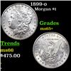 Image 1 : 1899-o Morgan Dollar $1 Grades GEM+ Unc