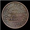 Image 3 : 1841 Credit Currency Hard Times Token HT-16 1c Grades vf++