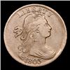 Image 2 : ***Auction Highlight*** 1803 Small Date, Lg Frac Draped Bust Large Cent 1c Graded au53 By SEGS (fc)