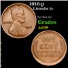 Image 1 : 1916-p Lincoln Cent 1c Grades Choice AU/BU Slider