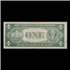 Image 3 : 1935E $1 Blue Seal Silver Certificate Fr-1614 Grades vf+