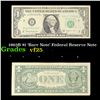 Image 1 : 1963B $1 'Barr Note' Federal Reserve Note Grades vf+