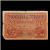 Image 2 : 1918 Germany 20 Mark Note P# 57 Grades vf+
