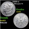 Image 1 : 1899-o Morgan Dollar $1 Grades Select Unc
