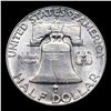 Image 3 : 1948-d Franklin Half Dollar 50c Grades Choice Unc FBL