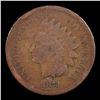 Image 2 : 1873 Open 3 Indian Cent 1c Grades g+