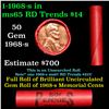 Image 1 : Shotgun Lincoln 1c roll, 1968-s 50 pcs Steel-Strong Wrapper.