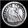 Image 2 : 1856-o Seated Liberty Dime 10c Grades f+
