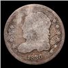 Image 2 : 1836 Capped Bust Half Dime 1/2 10c Grades g+