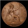 Image 3 : 1906 Great Britain Penny 1c KM-794.2 Grades vf, very fine