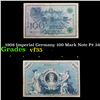 Image 1 : 1908 Imperial Germany 100 Mark Note P# 34 Grades vf++