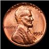 Image 2 : 1956-p Lincoln Cent 1c Grades GEM+ Unc RD