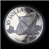 Image 1 : 1978 Singapore $10 Silver Proof Mintage of only 10,000 for this proof! Grades GEM++ Proof Deep Cameo
