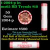 Image 1 : Shotgun Lincoln 1c roll, 2004-p 50 pcs String & Son Wrapper.