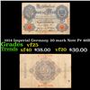 Image 1 : 1914 Imperial Germany 20 mark Note P# 46B Grades vf+