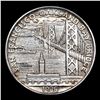 Image 3 : 1936-s Bay Bridge Old Commem Half Dollar 50c Grades Choice+ Unc