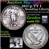 Image 1 : ***Auction Highlight*** 1917-p TY I Standing Liberty Quarter 25c Graded ms66 FH BY SEGS (fc)