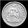 Image 2 : ***Auction Highlight*** 1842-p Seated Liberty Dime 10c Graded ms63 By SEGS (fc)