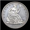 Image 2 : ***Auction Highlight*** 1867-p Seated Half Dollar 50c Graded Select Unc+ PL BY USCG (fc)