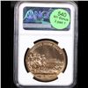 Image 3 : NGC U.S. Mint Presidential Series Bronze Washington Medal TOP POP! Graded ms67 By NGC