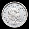 Image 2 : 1849-p Seated Liberty Half Dime 1/2 10c Grades Select Unc