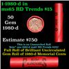 Image 1 : Shotgun Lincoln 1c roll, 1980-d 50 pcs Steel-Strong Wrapper.