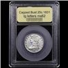 Image 4 : ***Auction Highlight*** 1831 lg letter Capped Bust Quarter 25c Graded Select Unc BY USCG (fc)